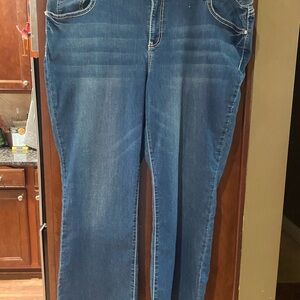 Apt. 9 Women's Straight Leg Jeans - Blue